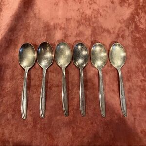 Supreme Silver Plate Spoon Set of 6